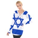 Flag of Israel Women s Tie Up Tee View1