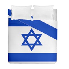 Flag Of Israel Duvet Cover Double Side (full/ Double Size) by abbeyz71