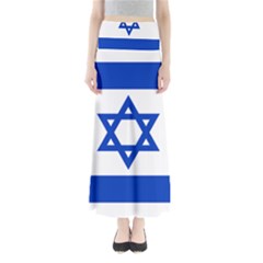 Flag Of Israel Maxi Skirts by abbeyz71