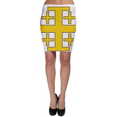 Jerusalem Cross Bodycon Skirt by abbeyz71