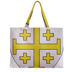 The Arms Of The Kingdom Of Jerusalem  Zipper Mini Tote Bag by abbeyz71