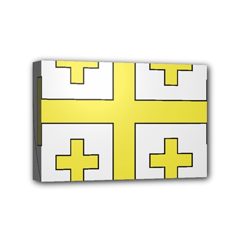 The Arms Of The Kingdom Of Jerusalem Mini Canvas 6  X 4 