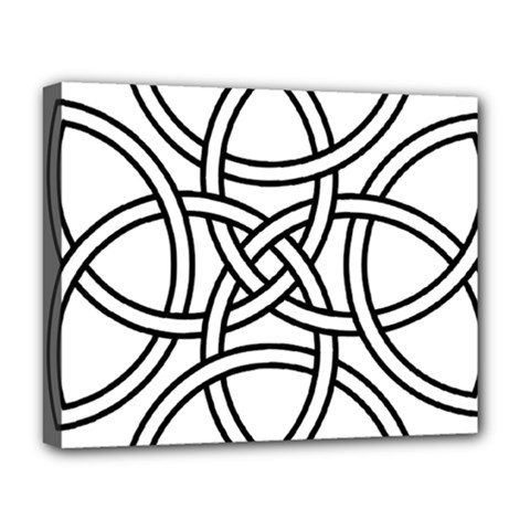 Carolingian Cross Deluxe Canvas 20  X 16   by abbeyz71