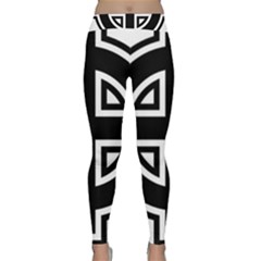 Celtic Cross Classic Yoga Leggings by abbeyz71