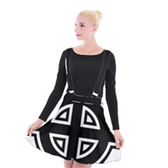 Celtic Cross Suspender Skater Skirt by abbeyz71