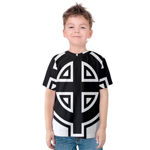 Celtic Cross Kids  Cotton Tee by abbeyz71