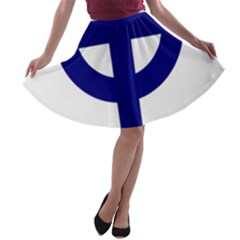 Celtic Cross  A-line Skater Skirt