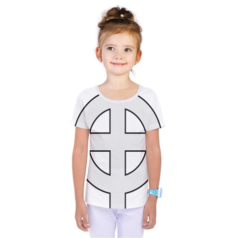 Celtic Cross  Kids  One Piece Tee by abbeyz71