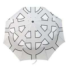 Celtic Cross  Folding Umbrellas by abbeyz71