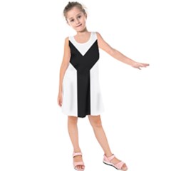 Forked Cross Kids  Sleeveless Dress by abbeyz71