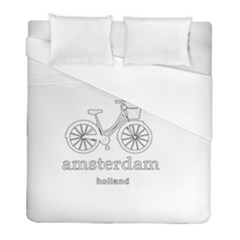 Amsterdam Duvet Cover (full/ Double Size) by Valentinaart