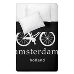 Amsterdam Duvet Cover Double Side (single Size) by Valentinaart