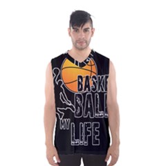 Basketball Is My Life Men s Basketball Tank Top by Valentinaart