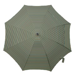 Decorative Lines Pattern Hook Handle Umbrellas (medium) by Valentinaart