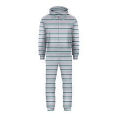 Decorative Line Pattern Hooded Jumpsuit (kids)