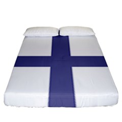 Greek Cross  Fitted Sheet (king Size) by abbeyz71