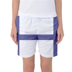 Greek Cross  Women s Basketball Shorts