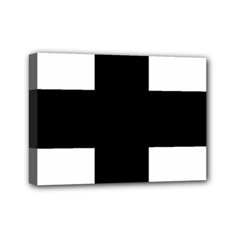 Greek Cross Mini Canvas 7  X 5  by abbeyz71