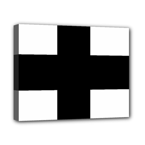 Greek Cross Canvas 10  X 8  by abbeyz71