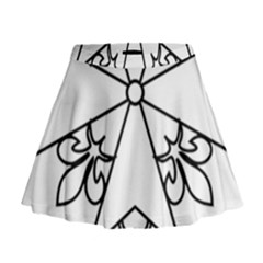  Huguenot Cross Mini Flare Skirt by abbeyz71