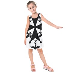 Huguenot Cross Kids  Sleeveless Dress by abbeyz71