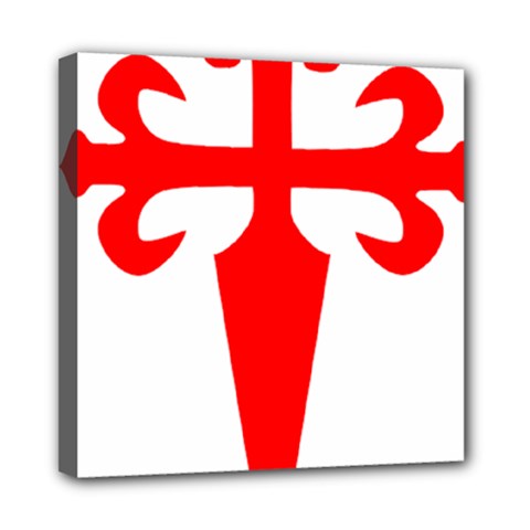 Cross of Saint James  Mini Canvas 8  x 8 