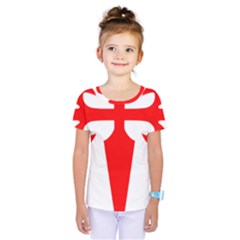 Cross of Saint James  Kids  One Piece Tee