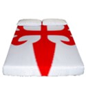 Cross of Saint James Fitted Sheet (California King Size) View1