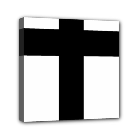 Latin Cross  Mini Canvas 6  X 6  by abbeyz71