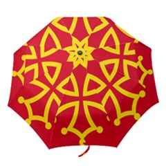 Flag Of Occitania Folding Umbrellas by abbeyz71