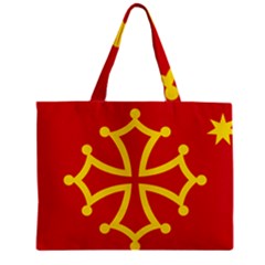 Flag Of Occitania Zipper Mini Tote Bag by abbeyz71