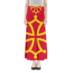 Flag Of Occitaniah Maxi Skirts by abbeyz71