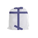 Orthodox Cross  Drawstring Pouches (Large)  View1