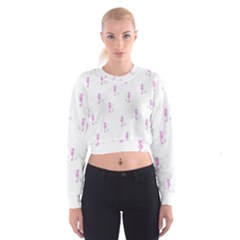 Pattern Cropped Sweatshirt