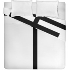Papal Cross Duvet Cover Double Side (king Size) by abbeyz71