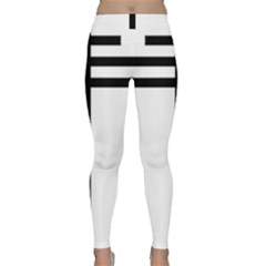 Papal Cross  Classic Yoga Leggings by abbeyz71