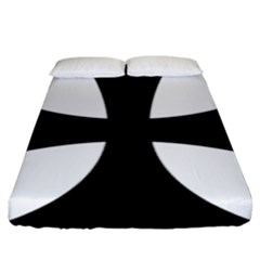 Cross Patty Fitted Sheet (king Size) by abbeyz71