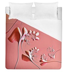 Amazing Floral Fractal B Duvet Cover (queen Size) by Fractalworld