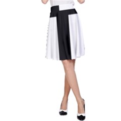 Patriarchal Cross A-line Skirt