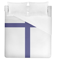 Patriarchal Cross Duvet Cover (queen Size) by abbeyz71