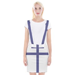 Patriarchal Cross  Braces Suspender Skirt by abbeyz71