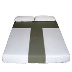 Cross of Loraine Fitted Sheet (California King Size)