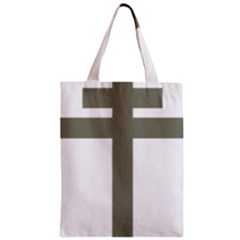 Cross Of Loraine Zipper Classic Tote Bag by abbeyz71