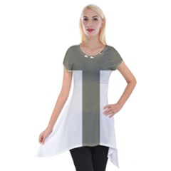 Cross of Loraine Short Sleeve Side Drop Tunic