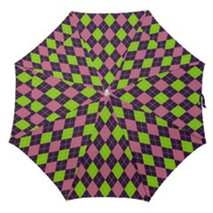 Plaid Pattern Straight Umbrellas by Valentinaart
