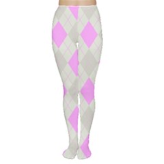 Plaid Pattern Women s Tights by Valentinaart