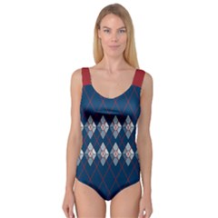 Diamonds And Lasers Argyle  Princess Tank Leotard 