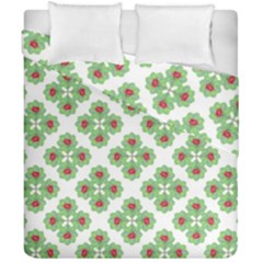 Floral Collage Pattern Duvet Cover Double Side (california King Size) by dflcprints