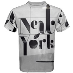 Nyc + Statue Of Liberty Design Men s Cotton Tee