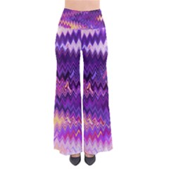 Purple And Yellow Zig Zag Pants